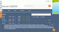 Desktop Screenshot of boerse-express.com